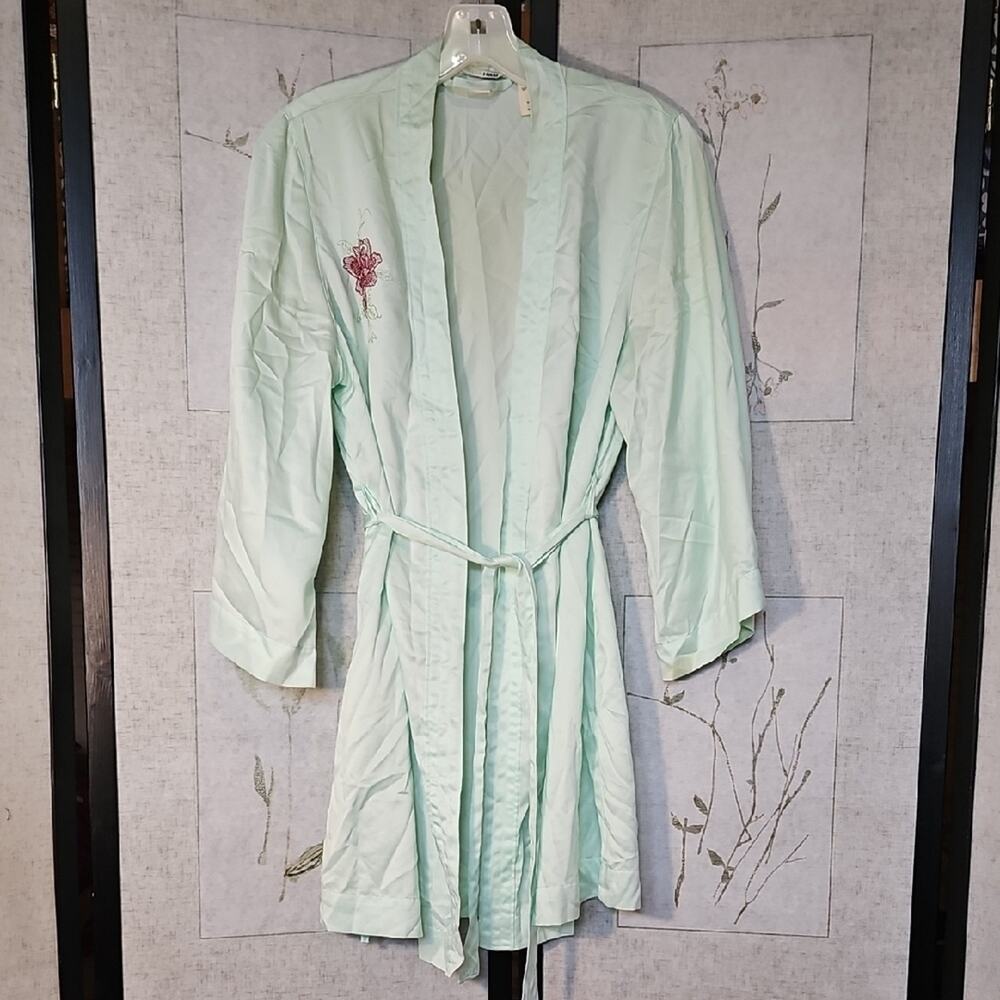 H&M Green Soft Plush Robe for Intimates & Sleepwear
